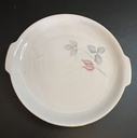 Azafate redondo de porcelana