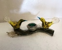Candelero para tea light de cristal de Murano