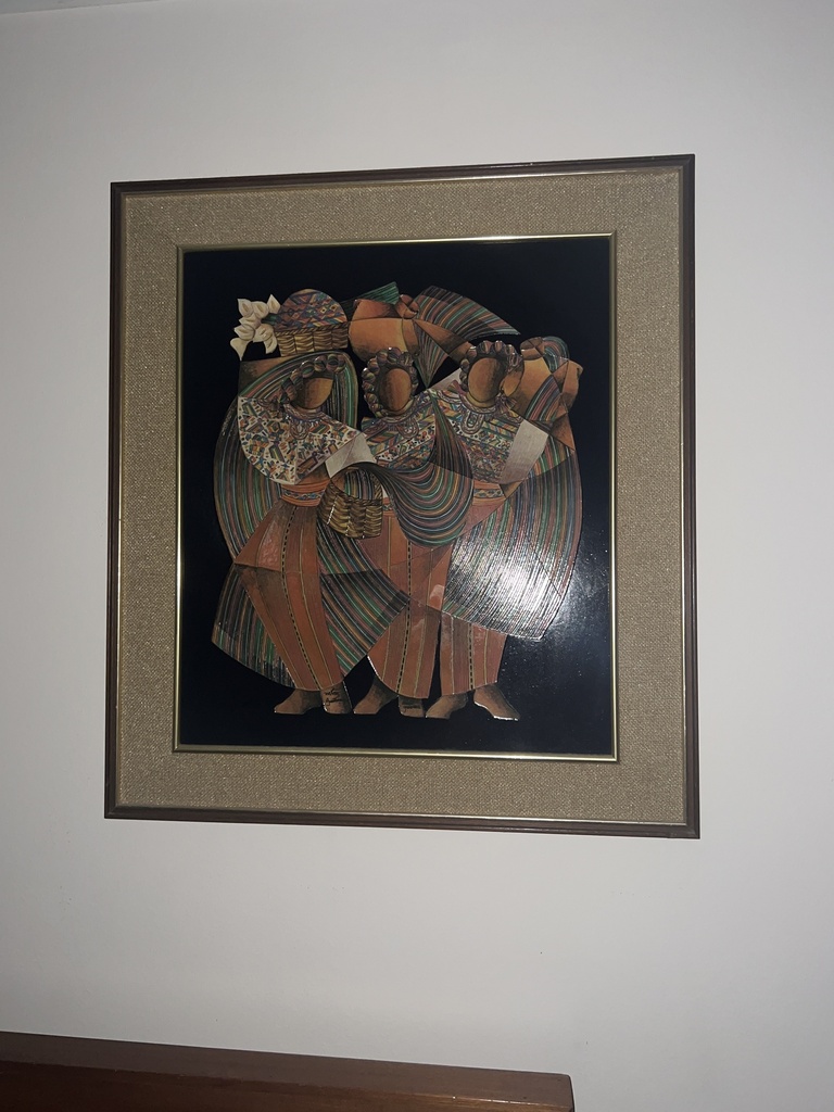 LITOGRAFÍA POR DAVID ORDOÑEZ - 1987