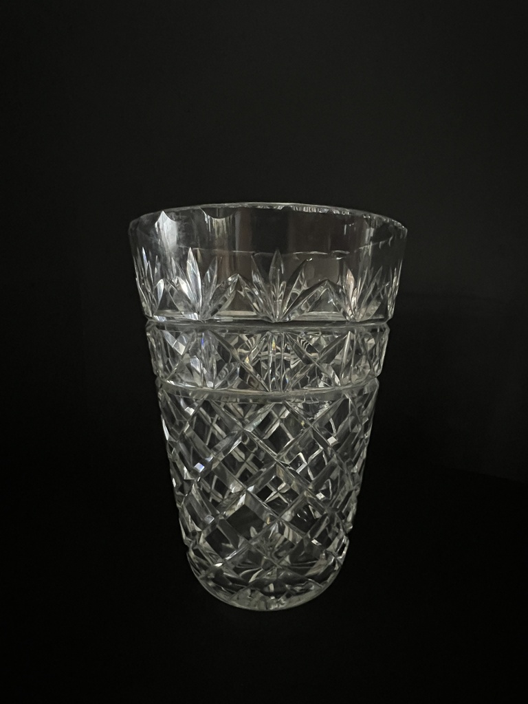FLORERO DE CRISTAL