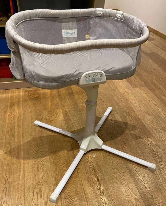 HALO - BASSINEST SWIVEL SLEEPER, CUNA PARA BEBÉ, CENTRO RELAJANTE CON VIBRACIÓN Y SONIDO