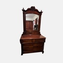 Mueble antiguo - Gavetero con espejo