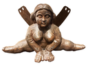 Escultura para colgar por Arturo Ruano.
