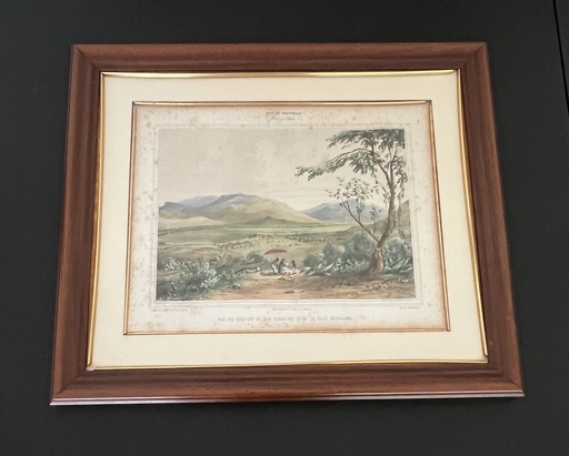 [MILz150717] Litografìa Vista del Convento de San Gerónimo y de la Villa de Salama