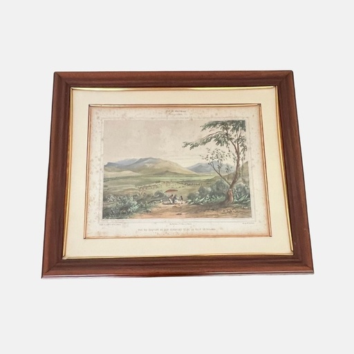 [MILz150717] Litografìa de la Vista de Salama 30.5 x 40