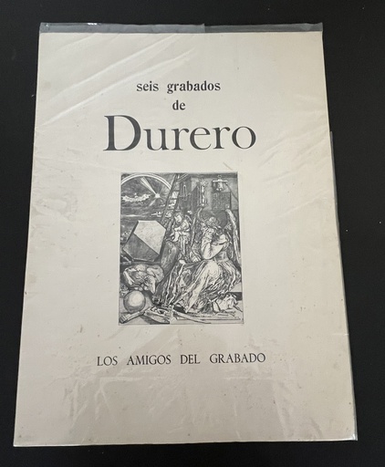[MILz151869] Carpeta con 6 grabados de Durero "Amigos del Grabado"