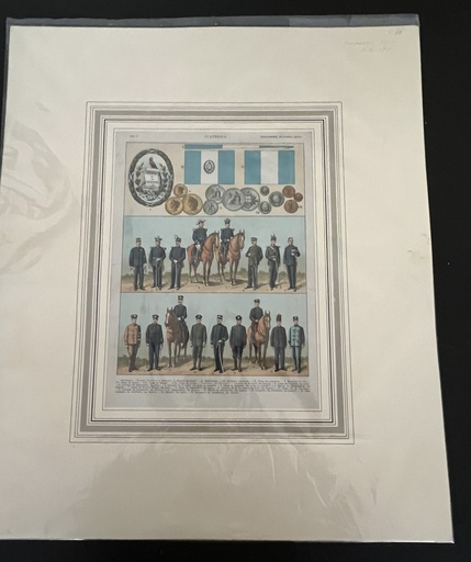 [MILz151874] Recorte de Enciclopedia Ilustrada Segui - Guatemal