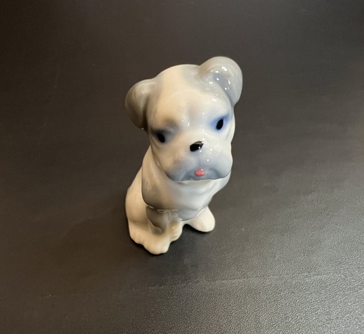 [TBz15007] Figurín de Perro Bulldog Vintage