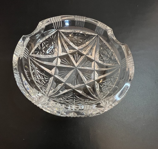 [TBz15022] Cenicero de cristal diseño de Estrella