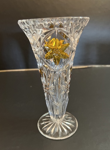 [TBz15025] Florero de cristal en forma de copa