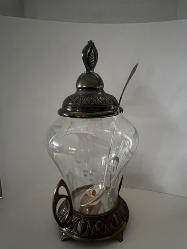 [SB048] Ponchera Antigua de Cristal