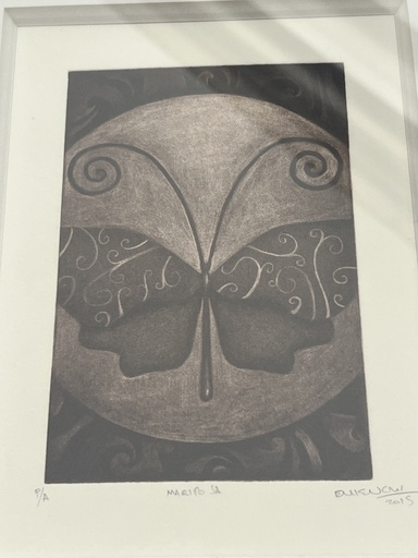 [AdC0042] Litografía "Mariposa" P/A por Erick Menchú
