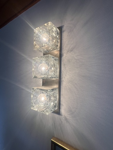 [JW21863] Lámpara vintage "Ice Cube"